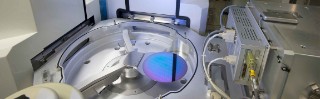 Thermally assisted chemical vapor deposition on 8-inch wafers.